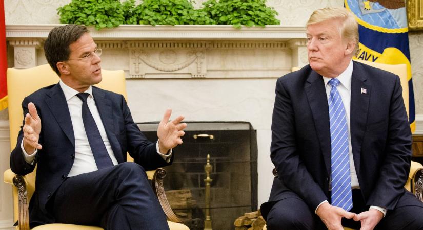 Mark Rutte Floridában tárgyalt Donald Trumppal