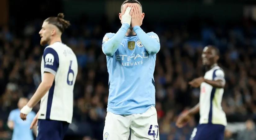 Örülhet a Liverpool: mélyebbre nyomta magát a gödörben a Manchester City