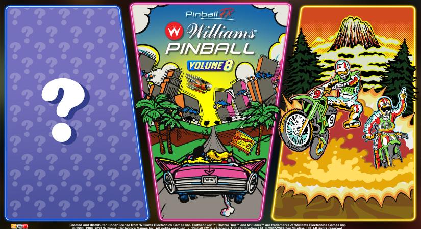 Újabb klasszikus Williams asztalokkal bővül a Pinball FX