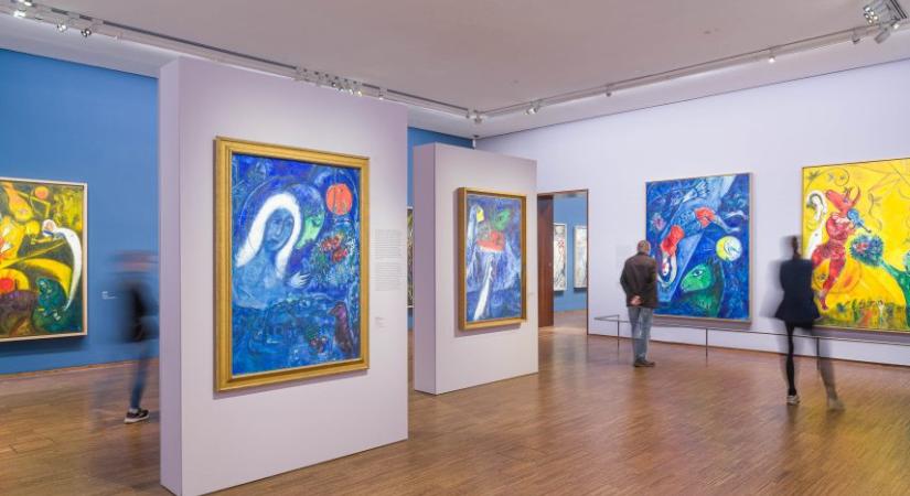 Chagall festményei a vidámság és a szenvedés egyidejű megtapasztalásából születtek