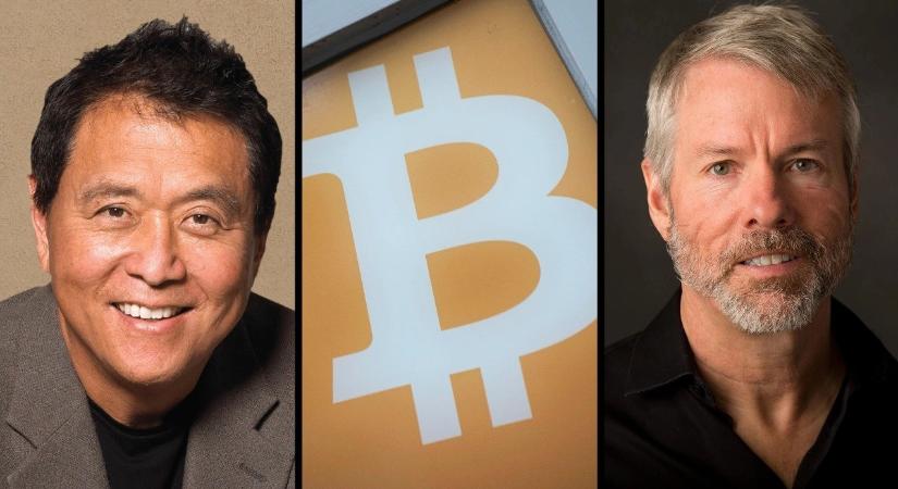 Robert Kiyosaki támogatja Michael Saylor Bitcoin-stratégiáját, élesen bírálva egy aranypárti kritikusát