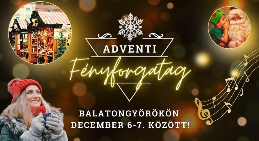 Adventi Fényforgatag 2024 Balatongyörök