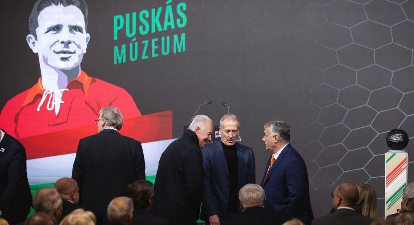 Orbán Viktor: Régi, kínzó adósságunkat törlesztjük a Puskás Múzeum létrehozásával