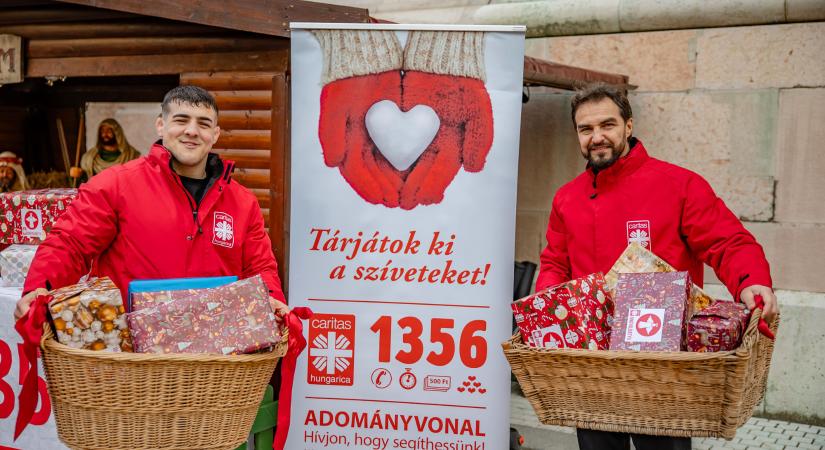 Nyitott szemmel és kitárt szívvel hív adakozásra a Karitász