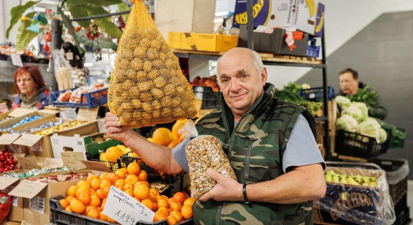 Diókörkép: majdnem megfúrta a karácsonyt a dióburok-fúrólégy, de csak majdnem – A győri vásárcsarnokban mustráltuk a diót