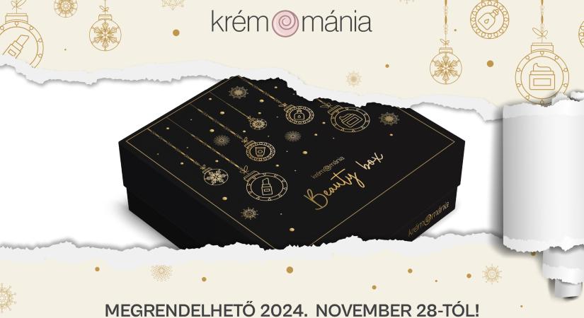 Érkezik az adventi Krémmánia Beauty Box – mutatjuk, mire számíthatsz az ünnepi kiadásban