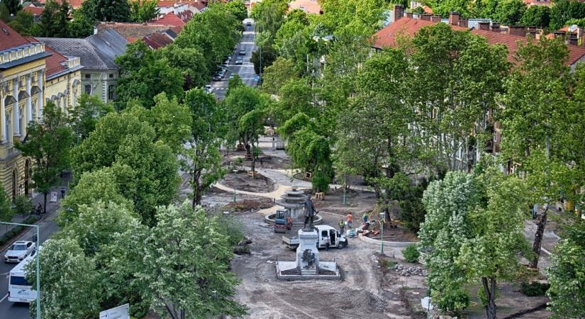 Tovább szépül a ligetes főutca Kiskunfélegyházán