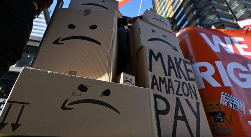 Ez az igazi fekete péntek: Amazon dolgozók az év legfontosabb napján fognak sztrájkolni