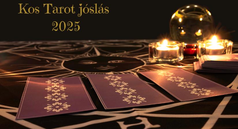 Kos Tarot jóslás 2025.: sorsfordító lehetőségeket jeleznek a lapok