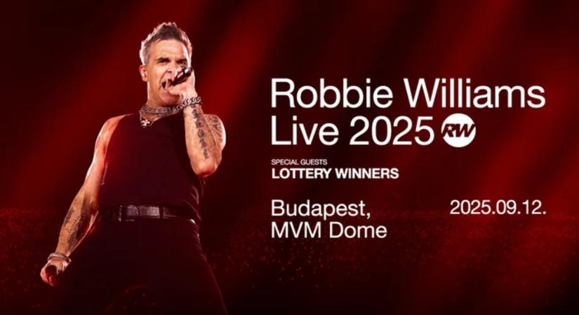 Robbie Williams újra Magyarországon