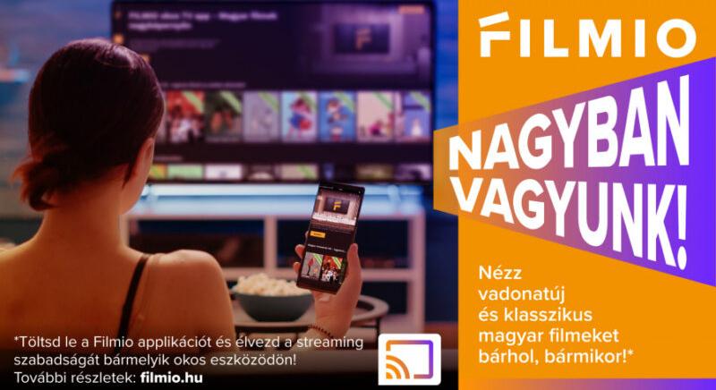 Tovább fejlesztették a magyar filmek egyedülálló streaming platformját, a FILMIO-t