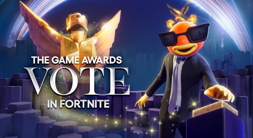 A Fortnite-ban szavazhatunk le a The Game Awards egyik spéci kategóriájára, ahol ráadásul egy virtuális Geoff Keighley fogad minket