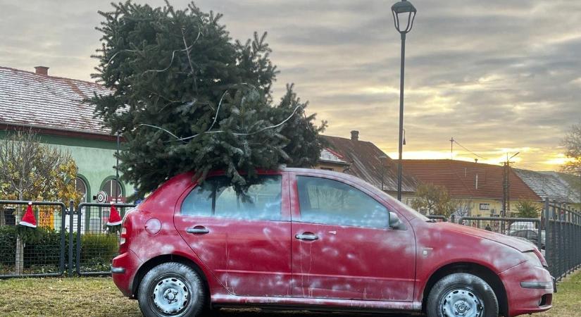 Csodájára járnak a dunaföldvári adventi dísznek