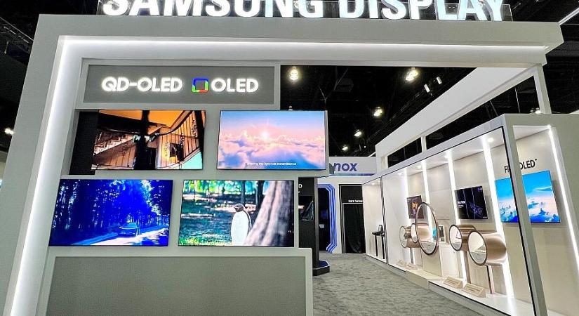 500 Hz-es QD-OLED panelen dolgozik a Samsung