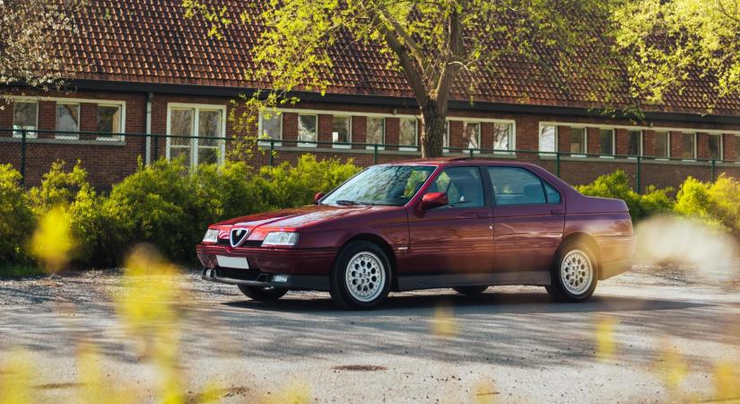 Szédítően gyönyörű limuzin ez a V6-os Alfa Romeo 164