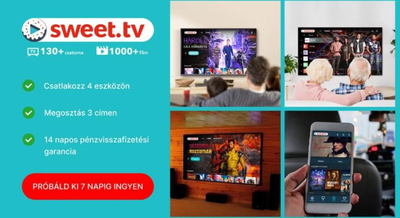 SWEET.TV: A streamingszolgáltatás 7 legkényelmesebb funkciója