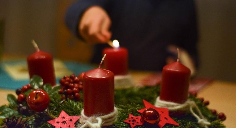 Az adventi koszorú, de a csillagszóró is okozhat lakástüzet