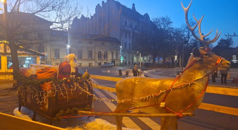 A Mikulás megérkezett Szegedre