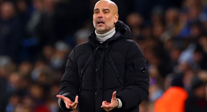 Guardiola közleményt adott ki, miután összekarmolta magát