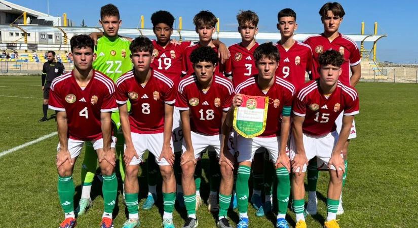 U15: egy korai góllal győzte le Finnországot a magyar válogatott