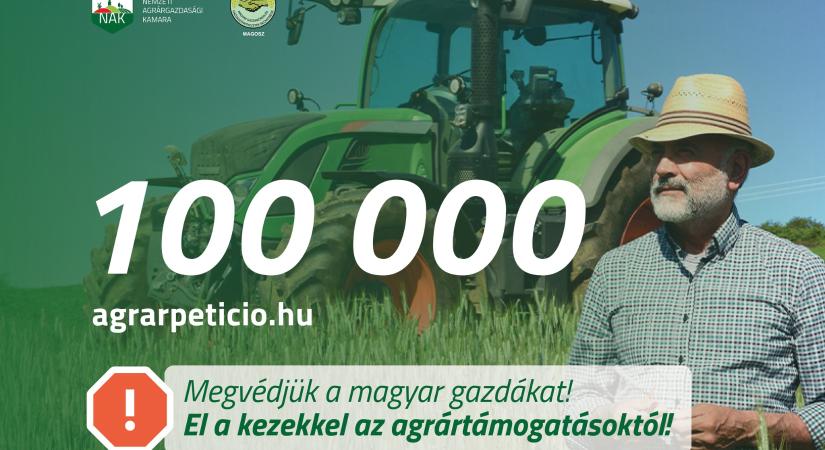 Már több mint 100 ezren írták alá az agrárpetíciót