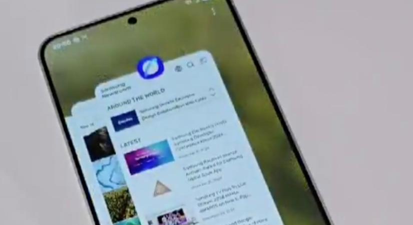 Videón a Samsung mobilok új, Android 15-ös felülete, ami sokat merített az iOS-ből
