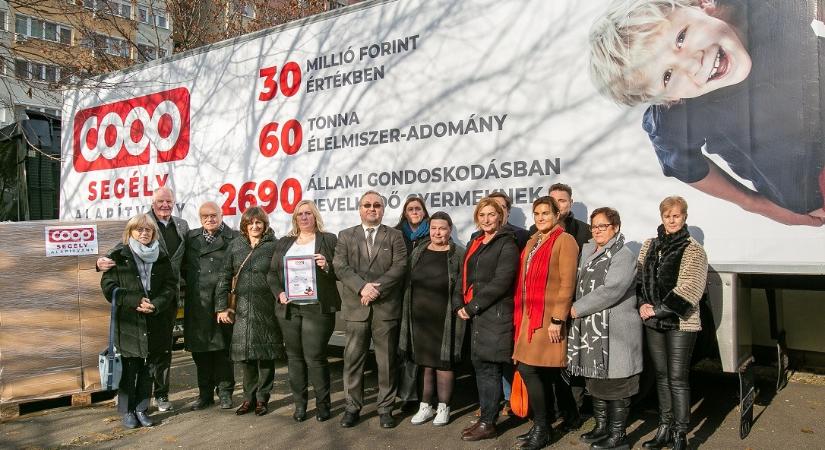 Ismét az állami gondoskodásban nevelkedő gyermekeket segíti a Coop