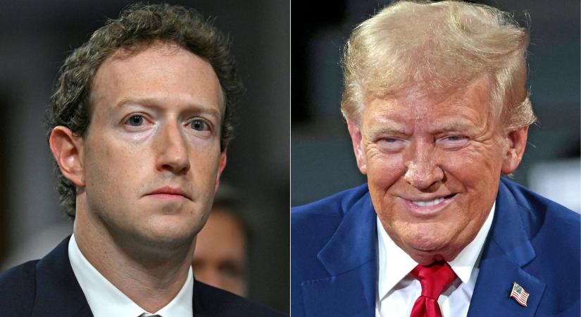 Trump és Zuckerberg együtt vacsoráztak, a Meta vezérigazgatója megváltoztathatja politikáját