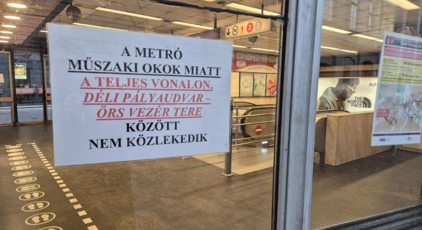 Metrókáosz Budapesten: "nagyon megijedtem, ilyen élményem még nem volt"