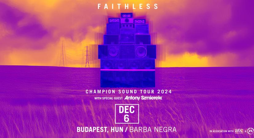 Faithless Budapesten: egy legendás banda visszatérése