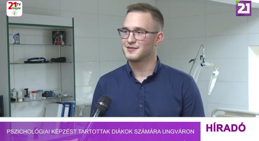 Pszichológiai képzést tartottak diákok számára Ungváron (videó)