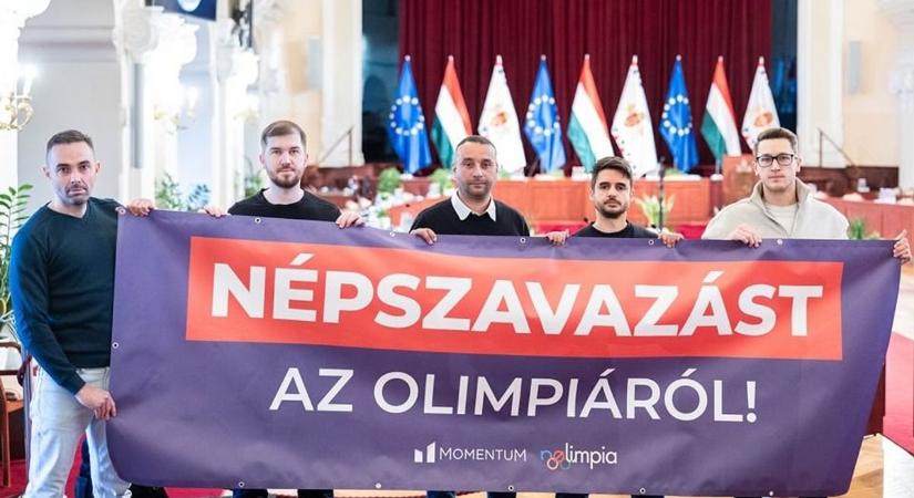 Ismét olimpiaellenes kampánnyal akar támogatókat szerezni a haldokló Momentum