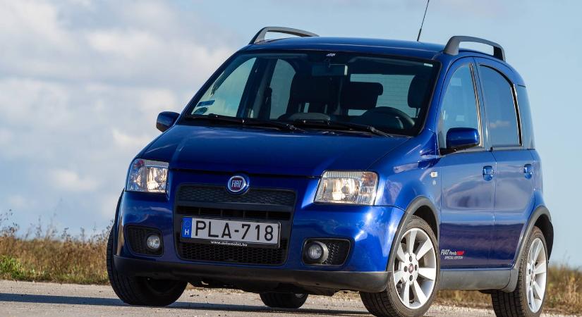 Mindennapi szórakozásod forrása - Használtteszt: Fiat Panda 100HP – 2006.