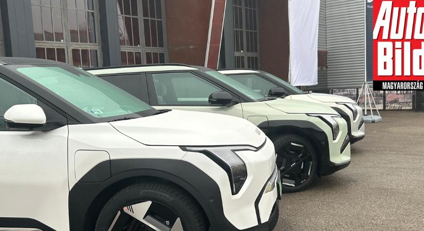 Megérkezett a legkisebb elektromos Kia: itt az EV3