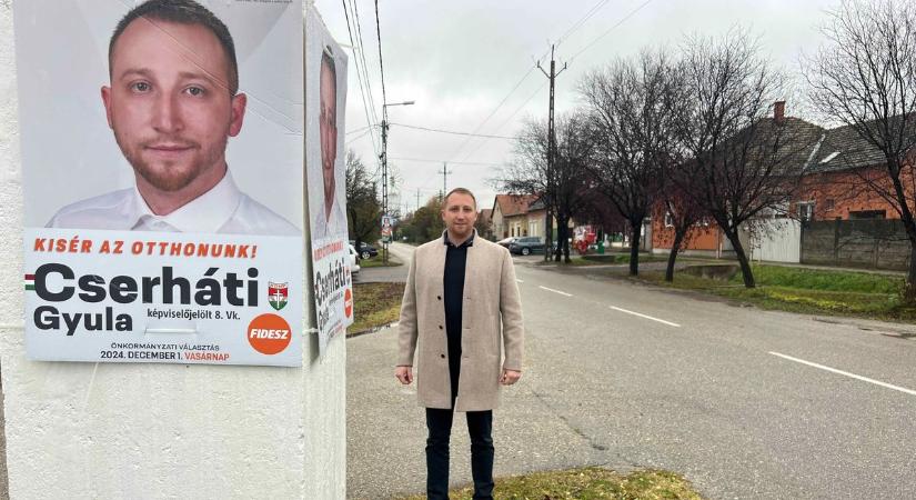 Helyi a helyiekért: Cserháti Gyula Kisér főutcájává tenné a Farkas Antal utcát