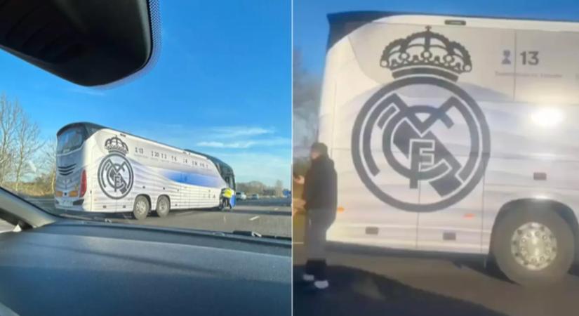 Balesetett szenvedett a Real Madrid csapatbusza