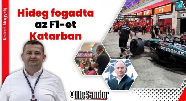 Helyszíni: Váratlan hideg fogadta az F1-et Katarban