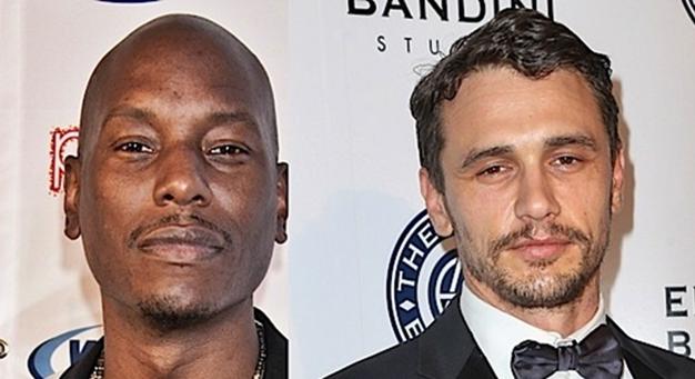 James Franco és Tyrese Gibson durván egymásnak estek forgatás közben