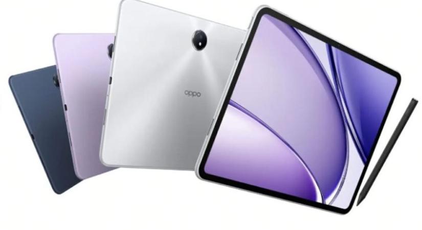 144 Hz-es kijelzővel és Dimensity 8350 chippel debütált az Oppo Pad 3 táblagép