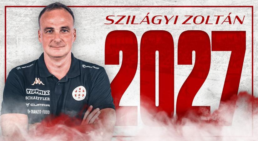 Szilágyi 2027: hosszabbított vezetőedzőjével a Loki