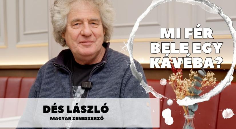 Mi fér bele egy kávéba? Dés Lászlóval beszélgetünk szombaton 11 órától a Maszol YouTube-csatornáján