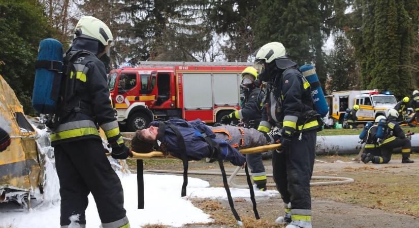 Lezuhant egy repülő a Mecsekben, gyorsan reagáltak a baranyai szervek (galéria)