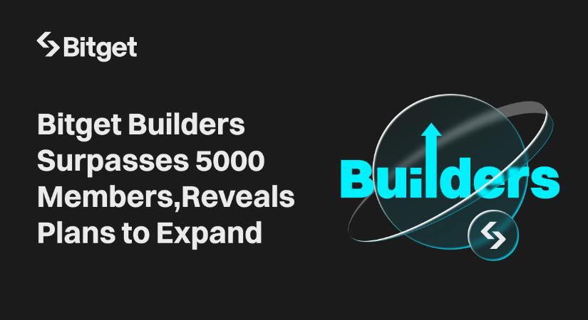 A Bitget Builders program átlépte az 5000 főt – globális terjeszkedés a láthatáron