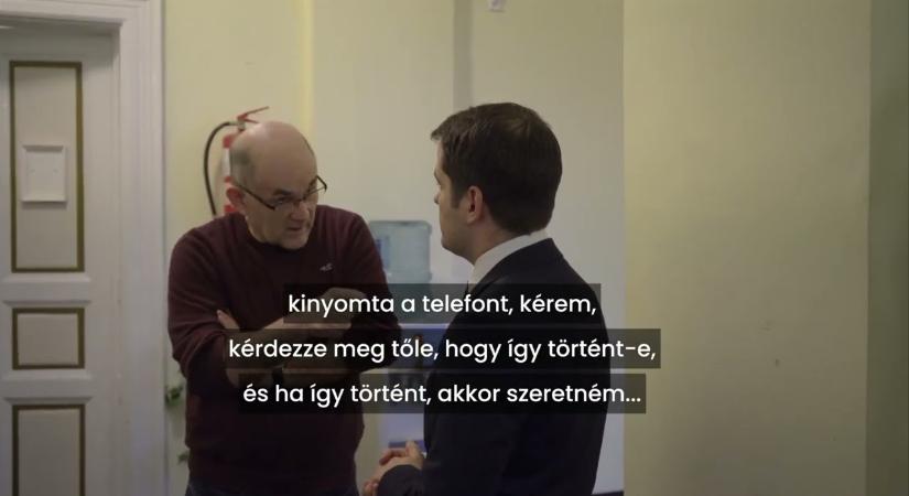 VIDEÓ - Pintér Bence: A Fidesz-KDNP frakcióirodájában találtunk rá Panda Ákosra, a Győr vezérigazgatójára