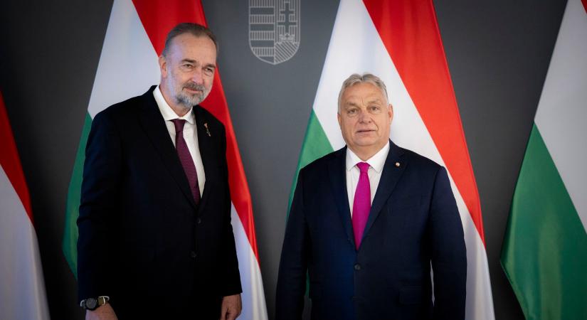 Az Aranygyapjas rend vezetőjével tárgyalt Orbán Viktor