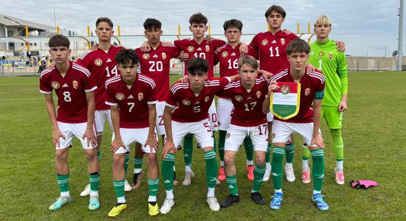 U15: drámai csatában nyert a magyar válogatott