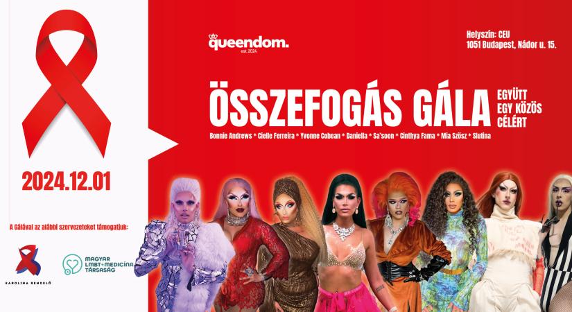 Idén is magyar drag queenek fognak össze az AIDS világnapján