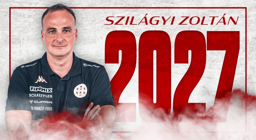 Szilágyi Zoltán 2027-ig biztosan marad Debrecenben