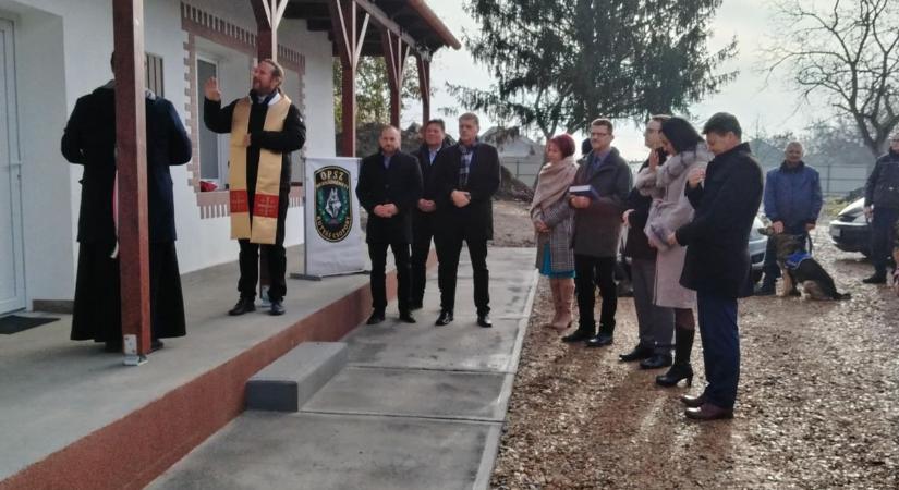 Új bázist avattak a hernádnémeti polgárőrök