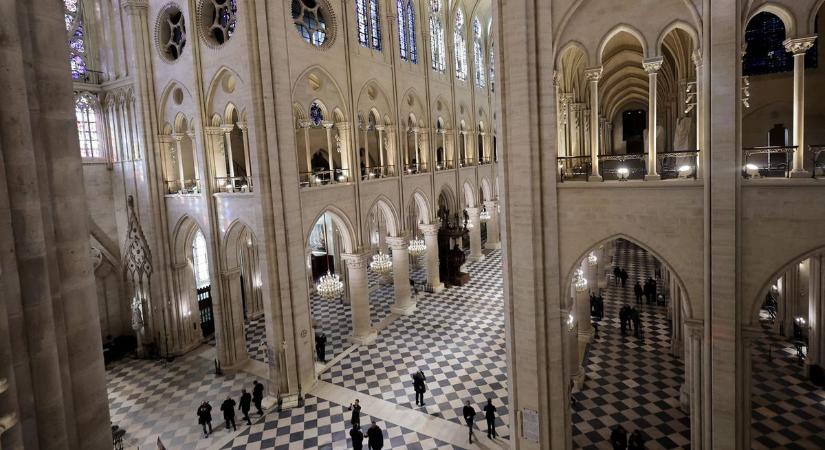 Notre-Dame: bámulatos fotókon a megújult katedrális  galéria